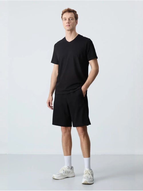 Short en jersey homme, coupe regular tommy - Kiabi Short en jersey homme, coupe regular tommy - Kiabi