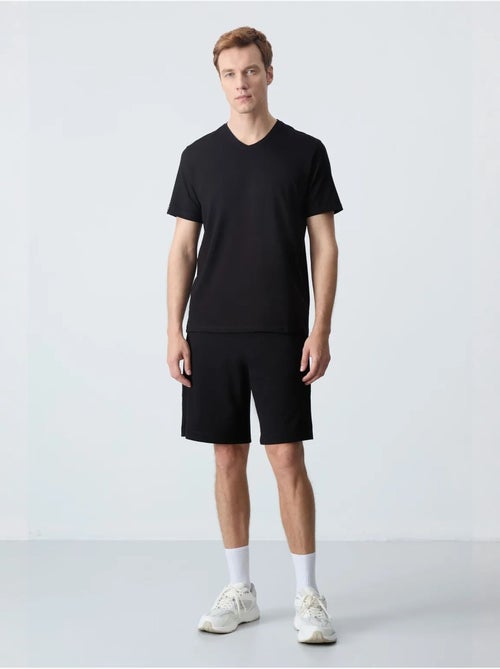 Short en jersey homme, coupe regular tommy - Kiabi Short en jersey homme, coupe regular tommy - Kiabi