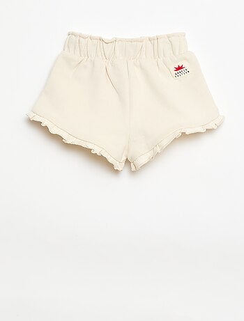 Short en jersey imprimé