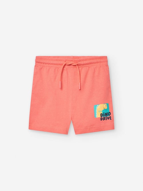 Short en Jersey Imprimé Dinosaure - Kiabi