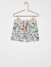 Shorts Bermudas Pour Bebe Garcon Gris Kiabi