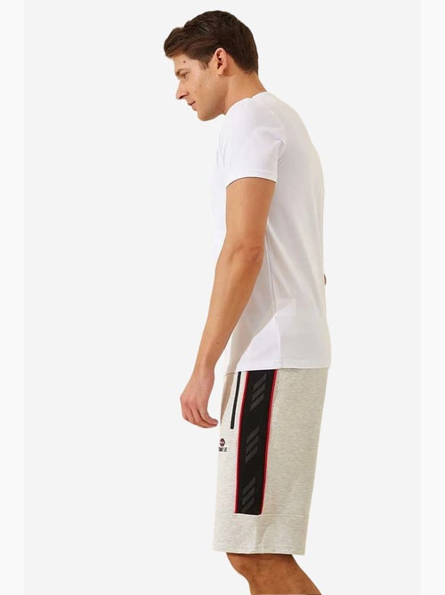 Short en jersey rayé pour homme tommy - Kiabi Short en jersey rayé pour homme tommy - Kiabi