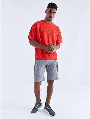 Short en jersey rayé pour homme tommy