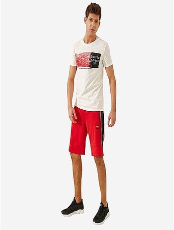 Short en jersey rayé pour homme tommy
