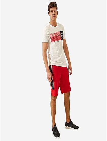 Short en jersey rayé pour homme tommy