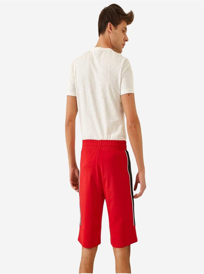 Short en jersey rayé pour homme tommy Rouge - Kiabi