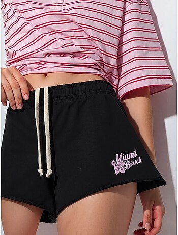 Short en jersey taille moyenne femme busem