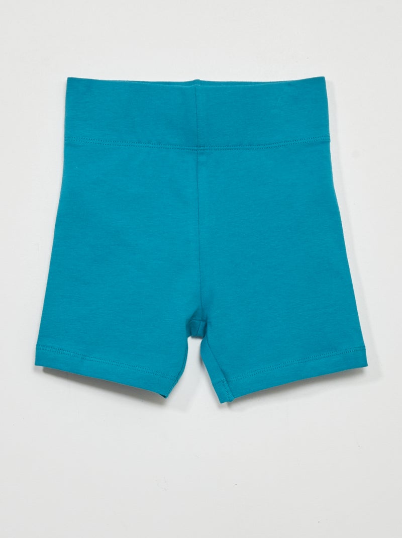 Short en jersey vert - Kiabi