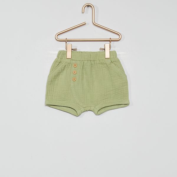 Short En Lange Eco Concu Bebe Garcon Vert Kiabi 9 00