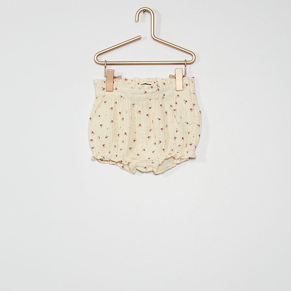 Short En Lange Bebe Fille Imprime Fleur Kiabi 8 00