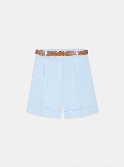 Short en lin dilvin - Kiabi