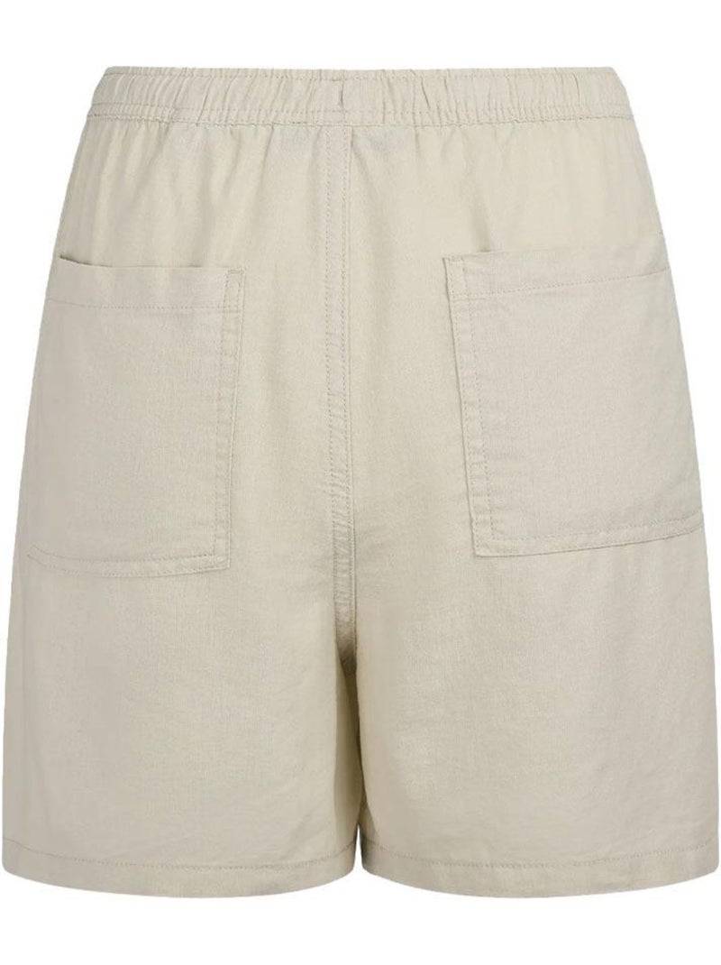 Short en lin femme teddy smith Beige - Kiabi