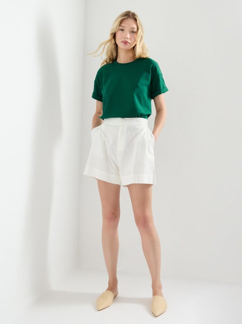 Short en lin, MO Fashion - Kiabi