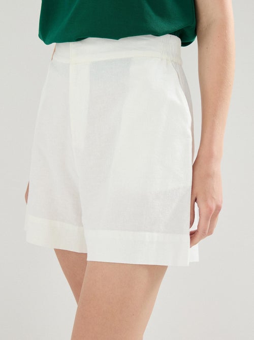 Short en lin, MO Fashion - Kiabi