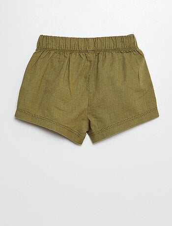 Short en lin