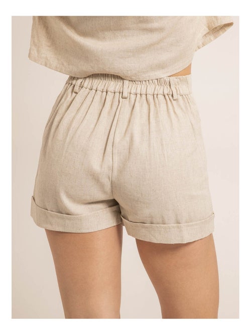 Short en lin XEPONA - Kiabi