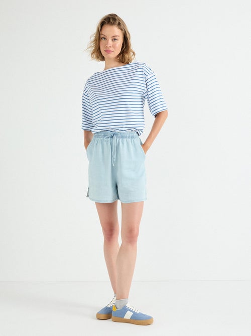 Short en lyocell MO Fashion - Kiabi