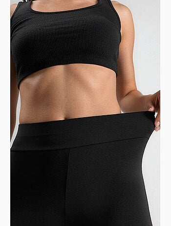 Short en maille ajusté taille mi-haute hiccup