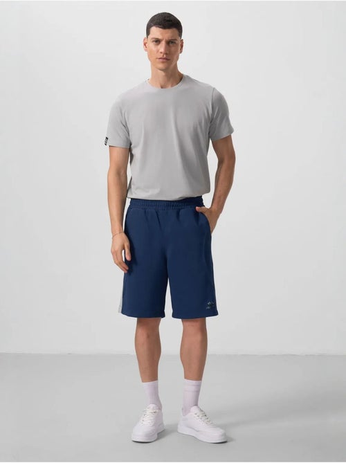 Short en maille ample en coton mélangé tommy - Kiabi Short en maille ample en coton mélangé tommy - Kiabi