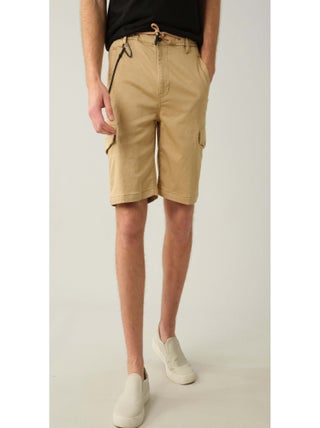 Short en maille denim 'Deeluxe'