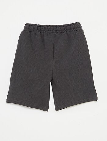 Short en maille fantaisie à 2 poches