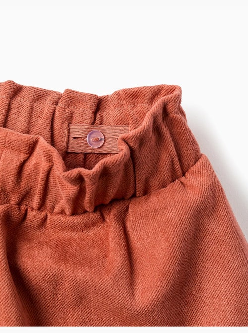 Short en maille interlock avec ceinture intégrée - Kiabi Short en maille interlock avec ceinture intégrée - Kiabi