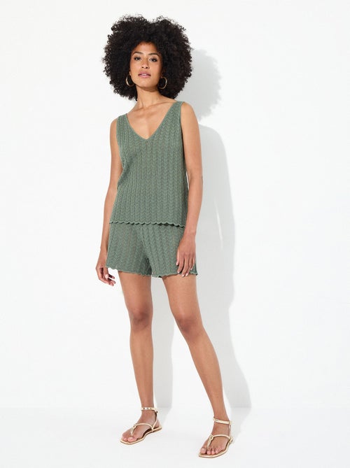 Short en maille MO Fashion - Kiabi
