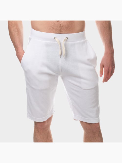 Short en maille piqué uni - Kiabi