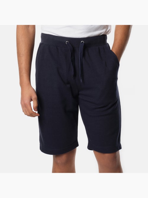 Short en maille piqué uni - Kiabi