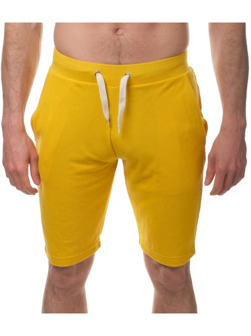 Short en maille piqué uni - Kiabi