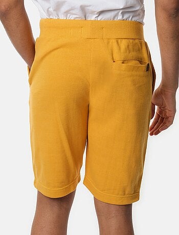Short en maille piqué uni