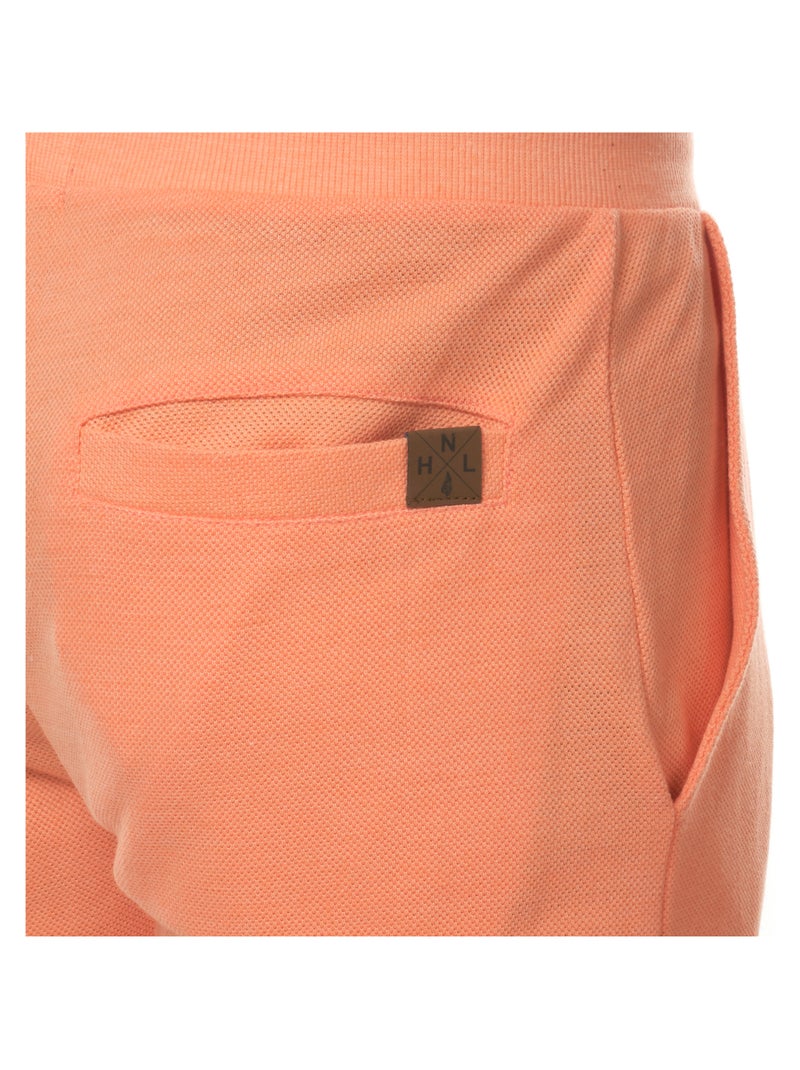 Short en maille piqué uni Rose - Kiabi
