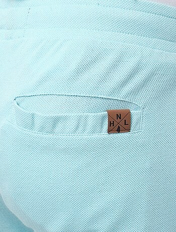 Short en maille piquée uni