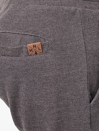 Short en maille piquée uni