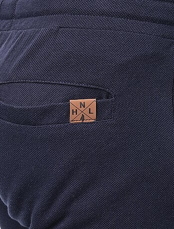 Short en maille piquée uni