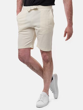 Short en maille piquée uni
