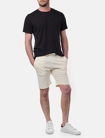 Short en maille piquée uni