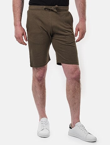 Short en maille piquée uni