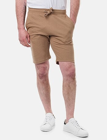 Short en maille piquée uni