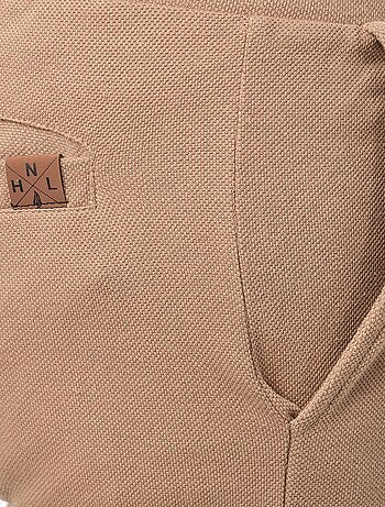 Short en maille piquée uni