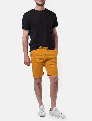 Short en maille piquée uni