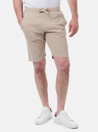 Short en maille piquée uni