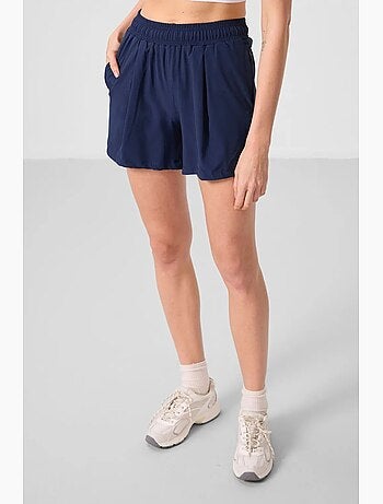 Short en maille taille haute tommy