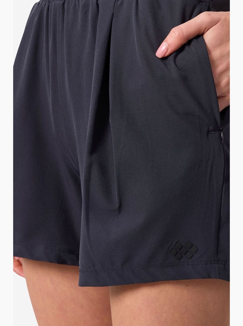 Short en maille taille haute tommy Bleu marine - Kiabi