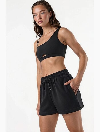 Short en maille taille mi-haute coupe décontractée hiccup