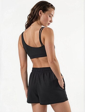 Short en maille taille mi-haute coupe décontractée