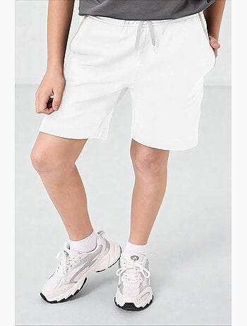 Short en mélange de coton pour jeune tommy