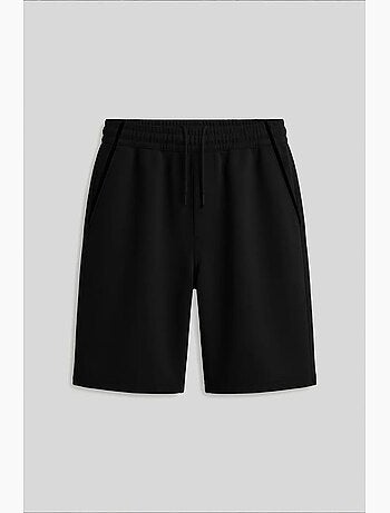 Short en mélange de coton pour jeune tommy