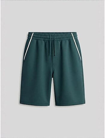 Short en mélange de coton pour jeune tommy