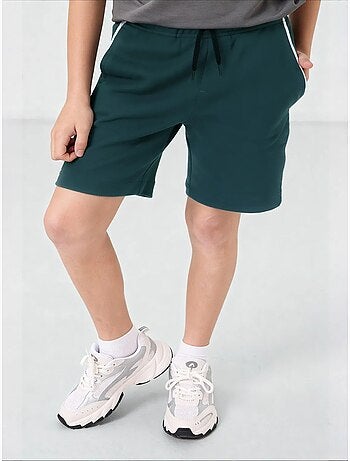 Short en mélange de coton pour jeune tommy